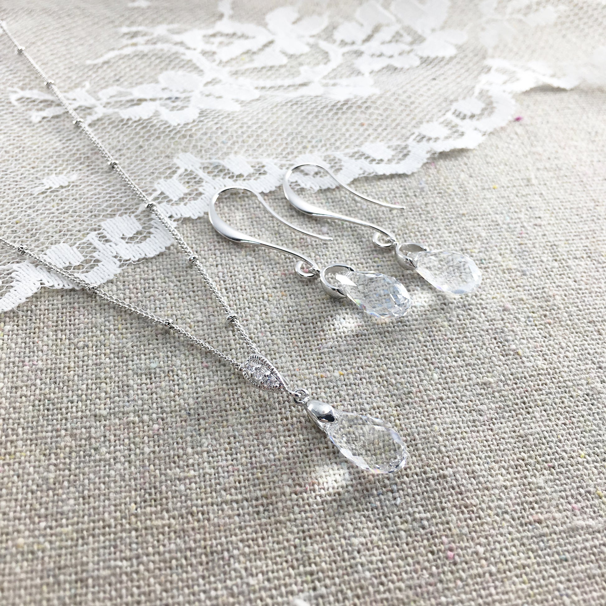Swarovski Crystal Bridal Jewelry Set