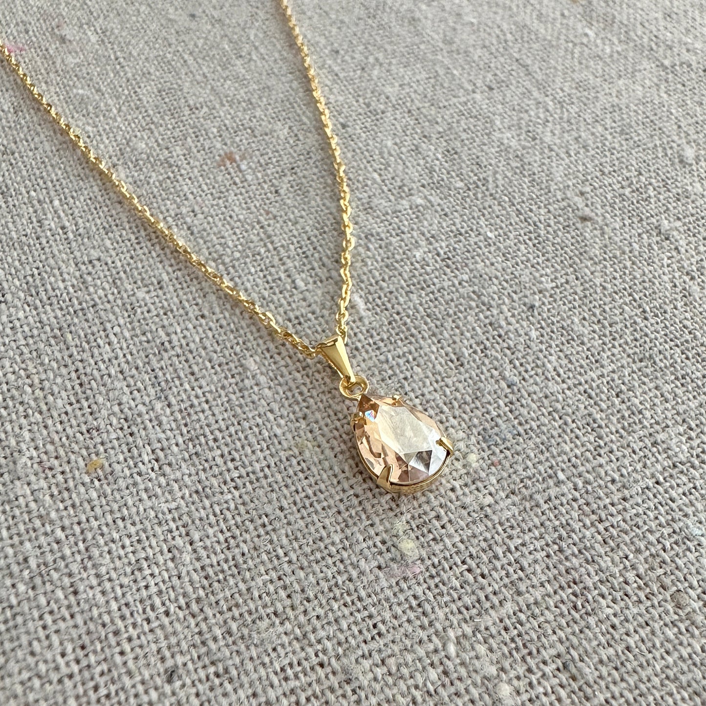 Tiny Pear Necklace