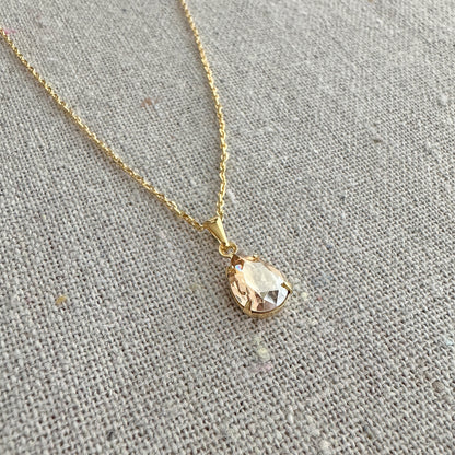 Tiny Pear Necklace
