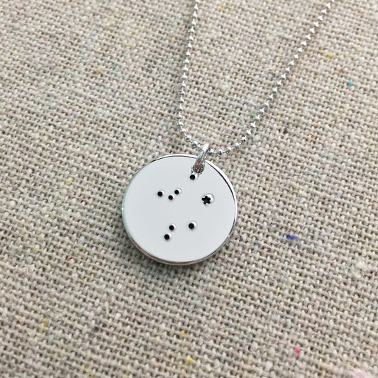 Zodiac Disc Necklace