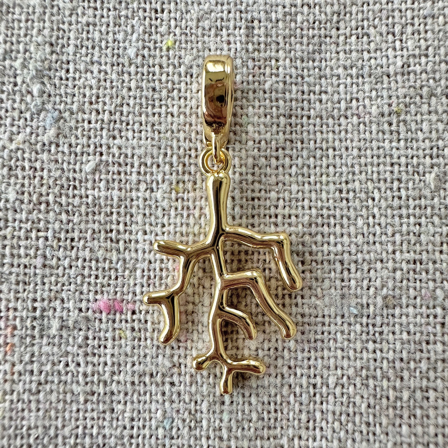 Coral Clip Charm