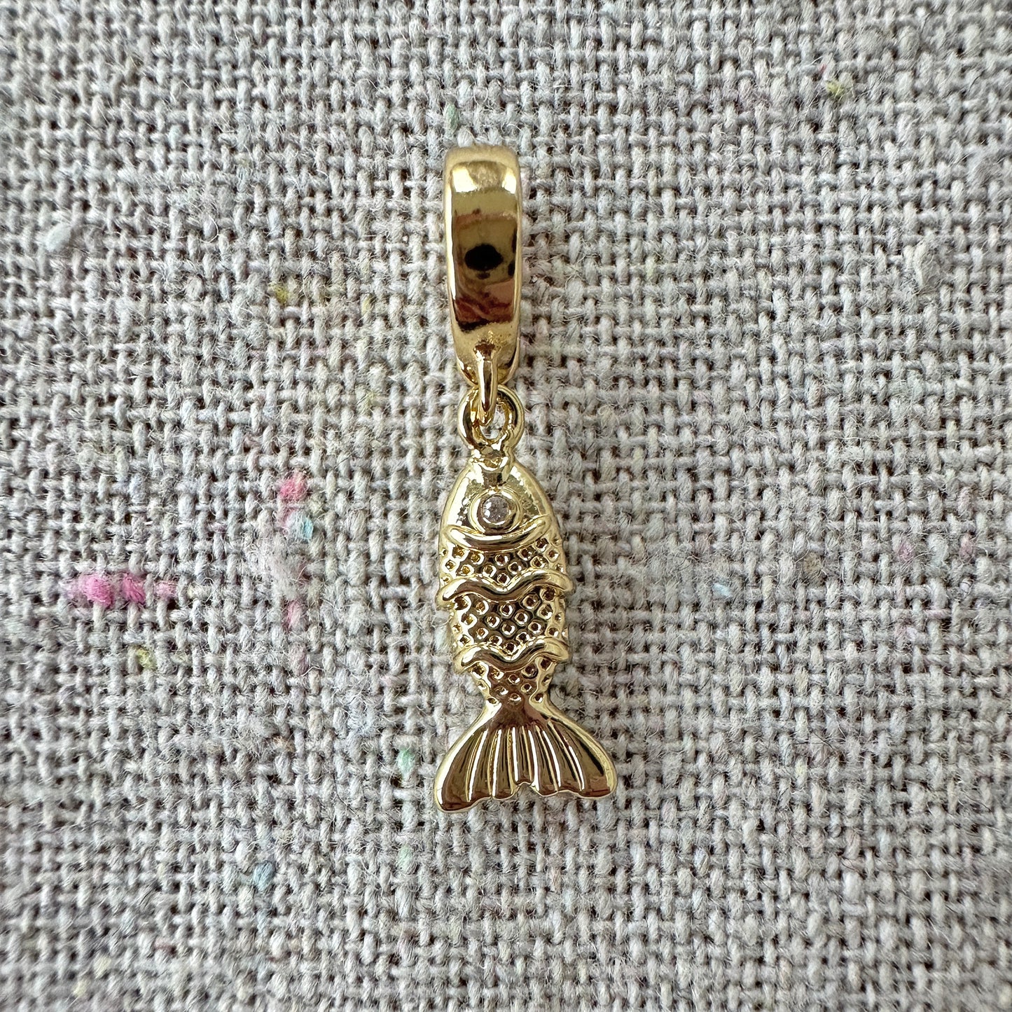Small Fish Clip Charm