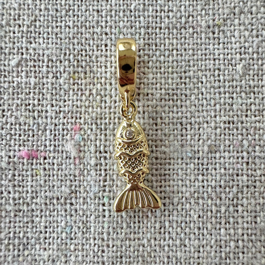 Small Fish Clip Charm