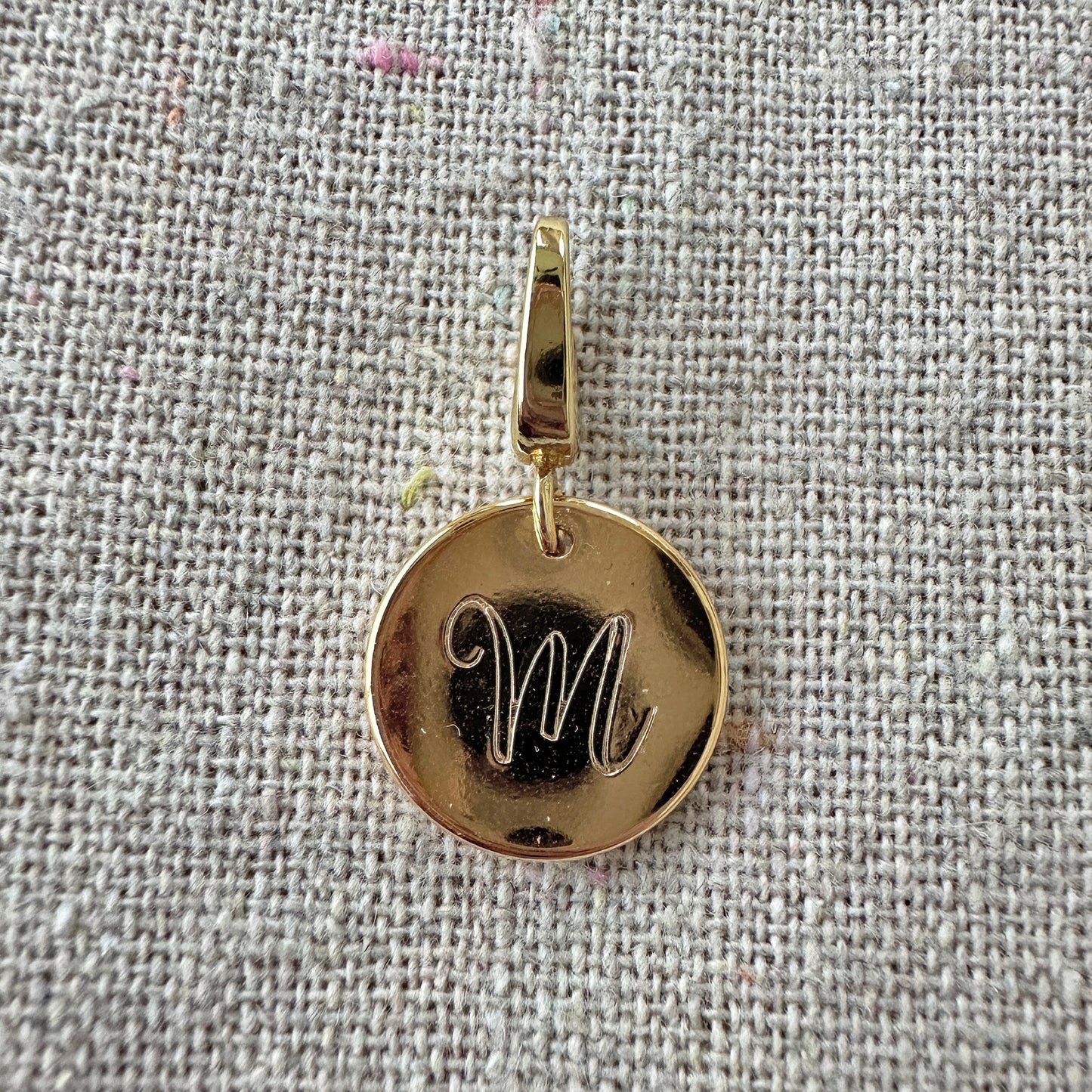 Limon Letter Coin Clip Charm