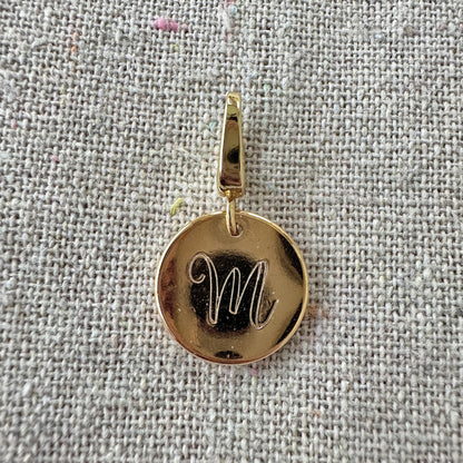 Limon Letter Coin Clip Charm