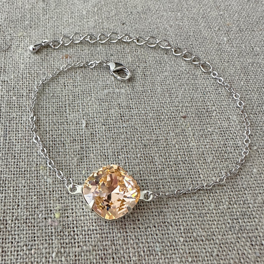 Large Cushion Bracelet