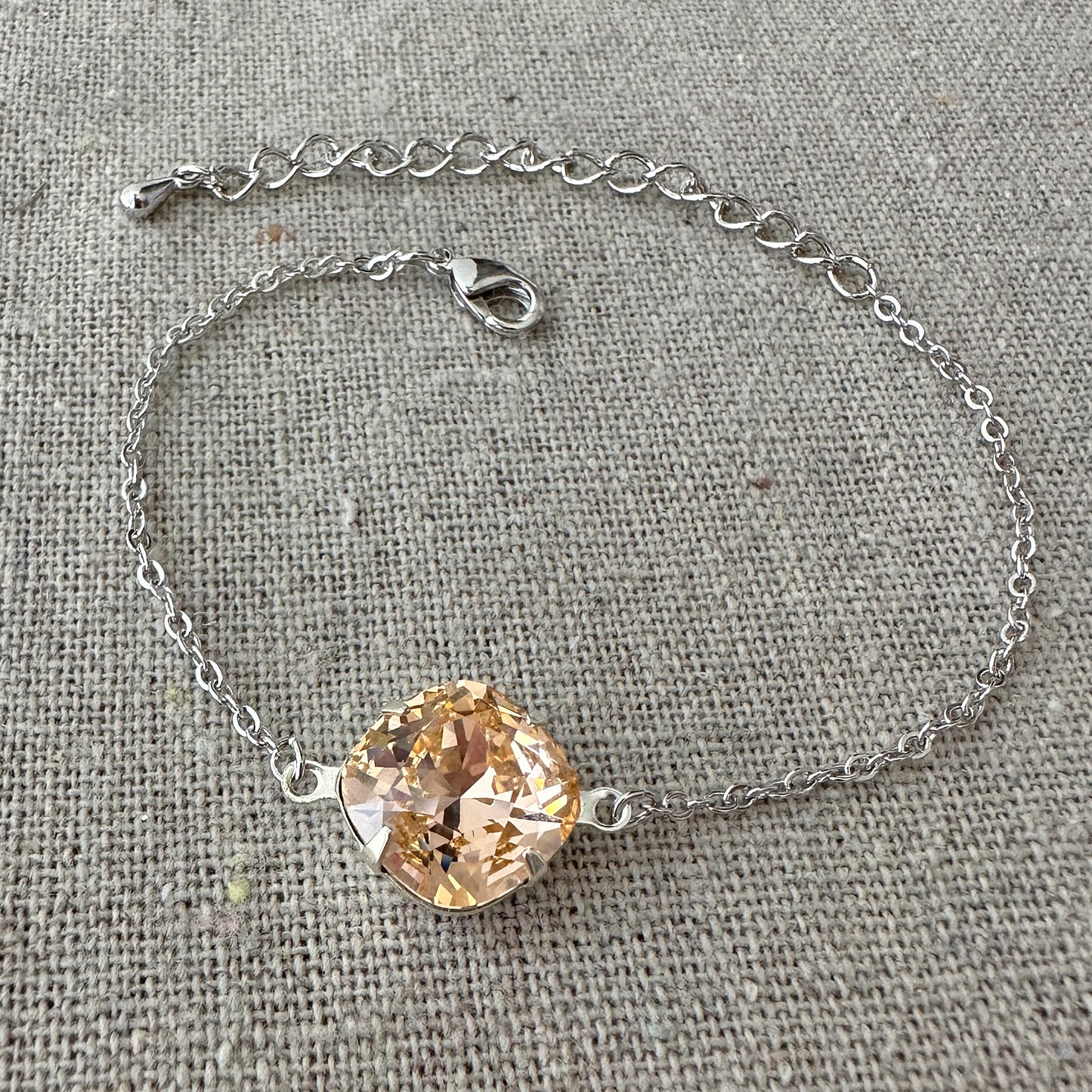 Large Cushion Bracelet