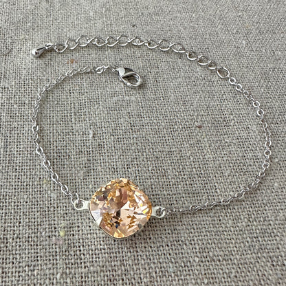 Large Cushion Bracelet