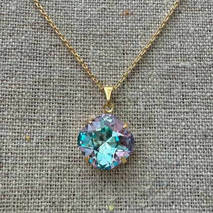 Large Cushion Necklace