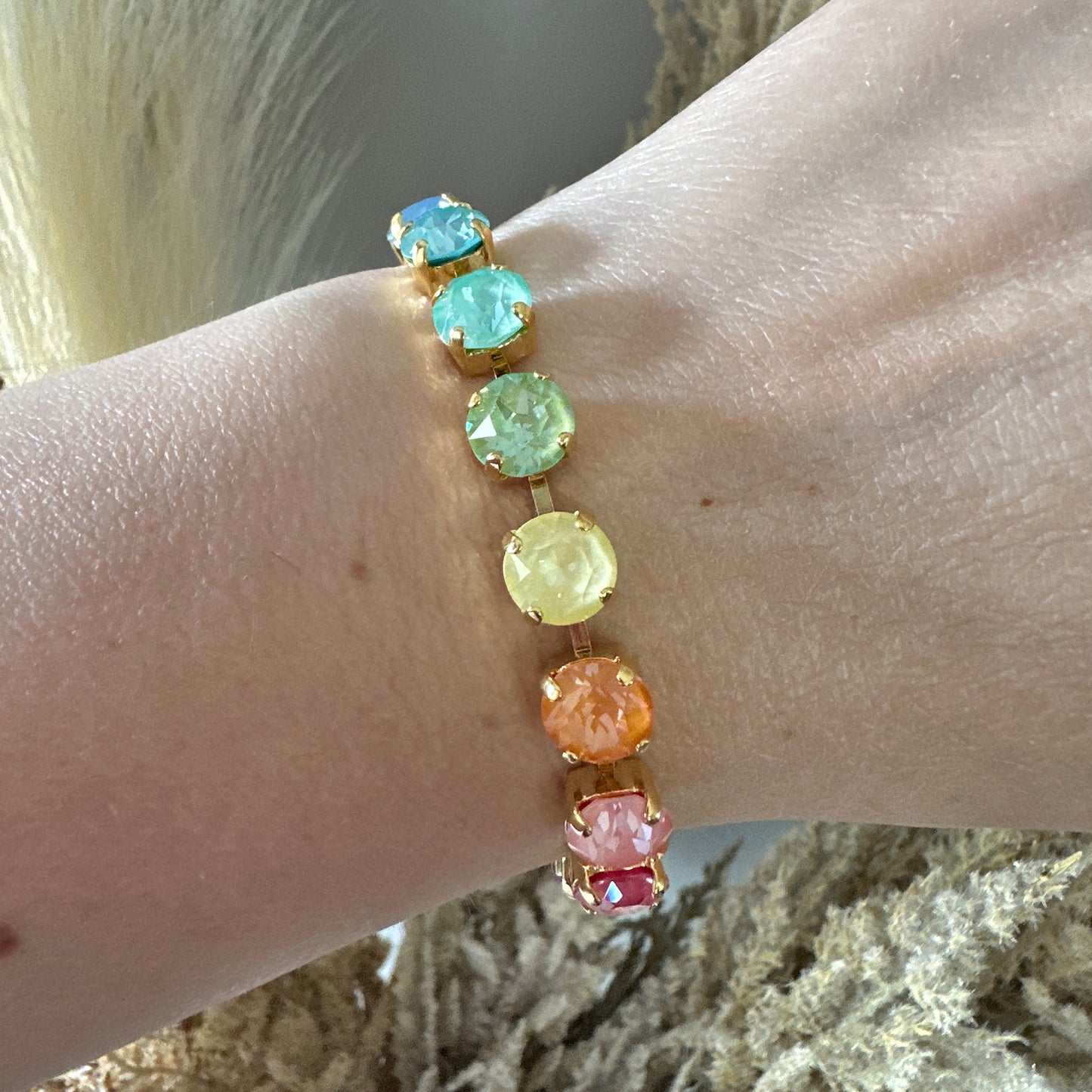 Diamante Classic Semi-Tennis Bracelet • Sunlit Tides