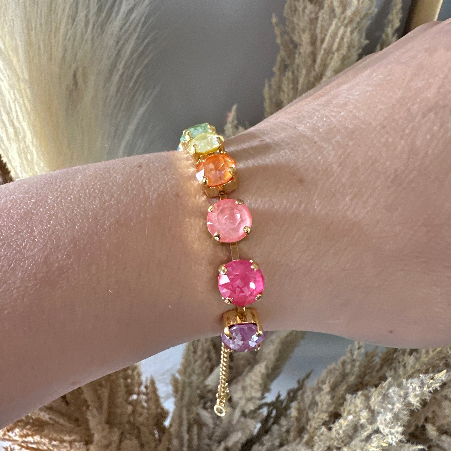 Diamante Classic Semi-Tennis Bracelet • Sunlit Tides