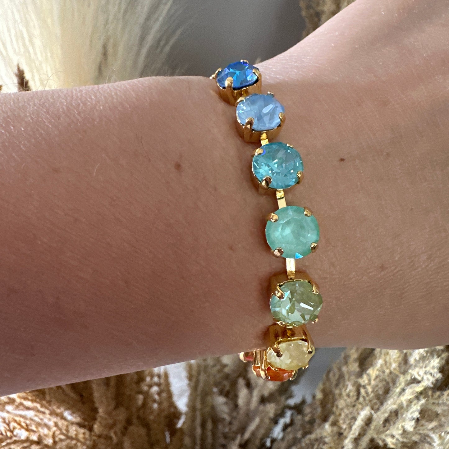 Diamante Classic Semi-Tennis Bracelet • Sunlit Tides