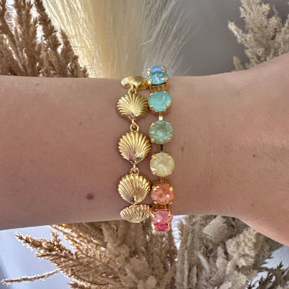 Diamante Classic Semi-Tennis Bracelet • Sunlit Tides