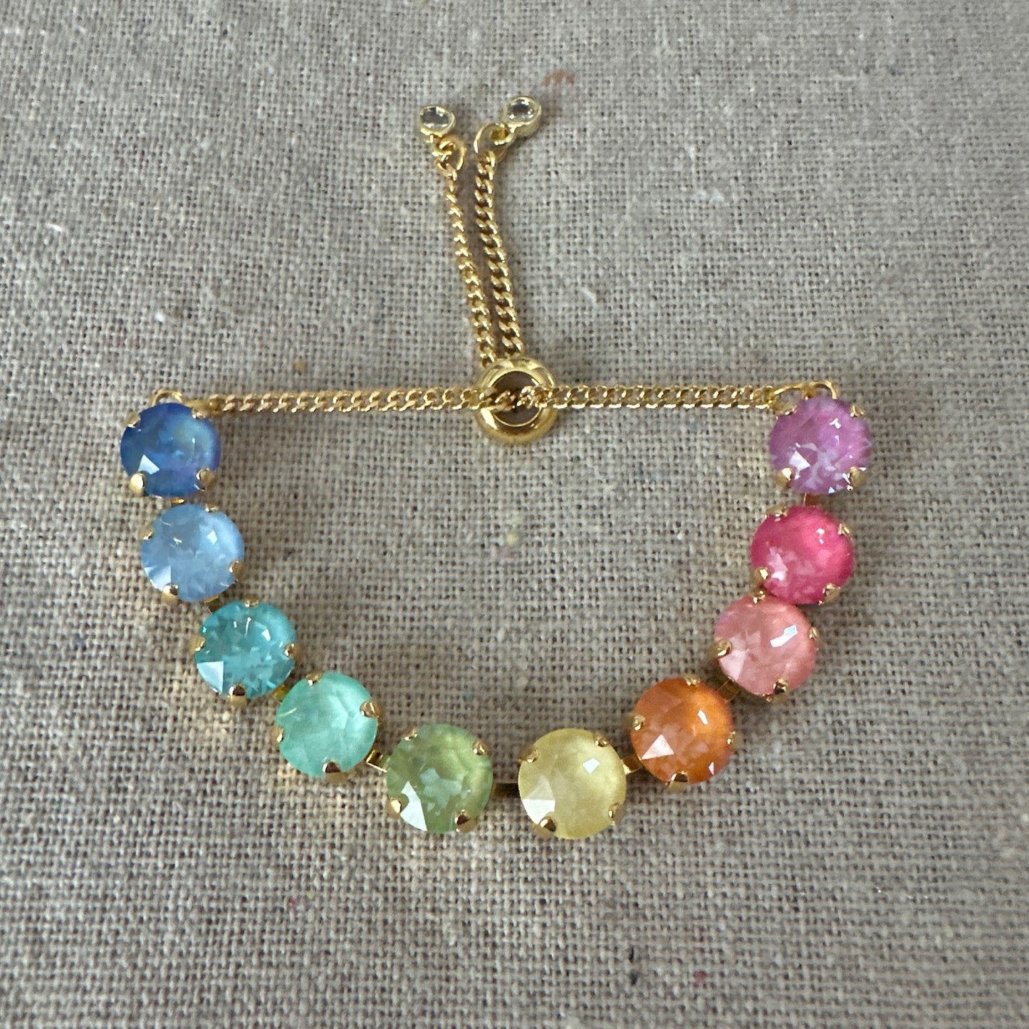 Diamante Classic Semi-Tennis Bracelet • Sunlit Tides