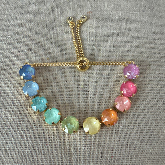 Diamante Classic Semi-Tennis Bracelet • Sunlit Tides
