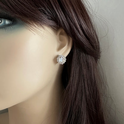 Diamante Classic Luxe Clip-on Earrings