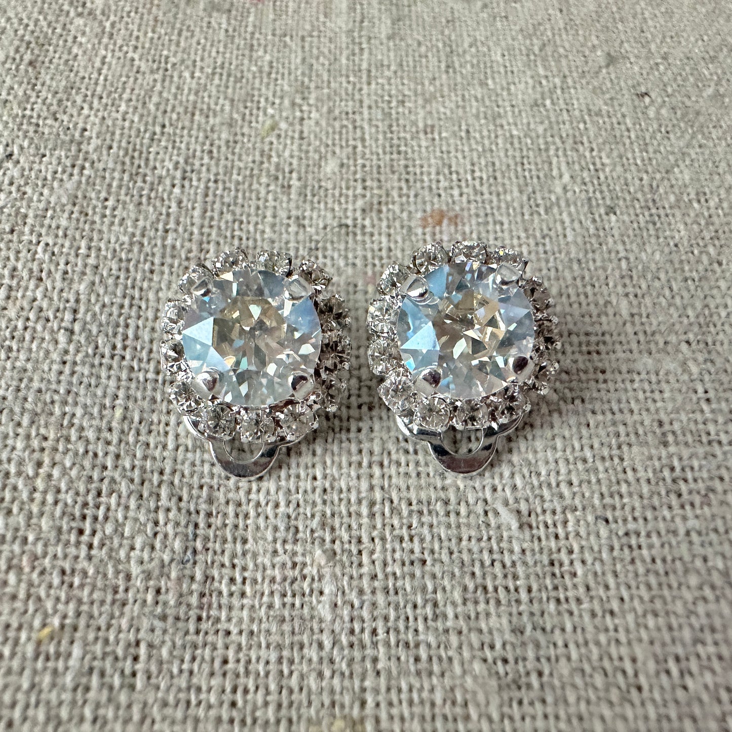 Diamante Classic Luxe Clip-on Earrings