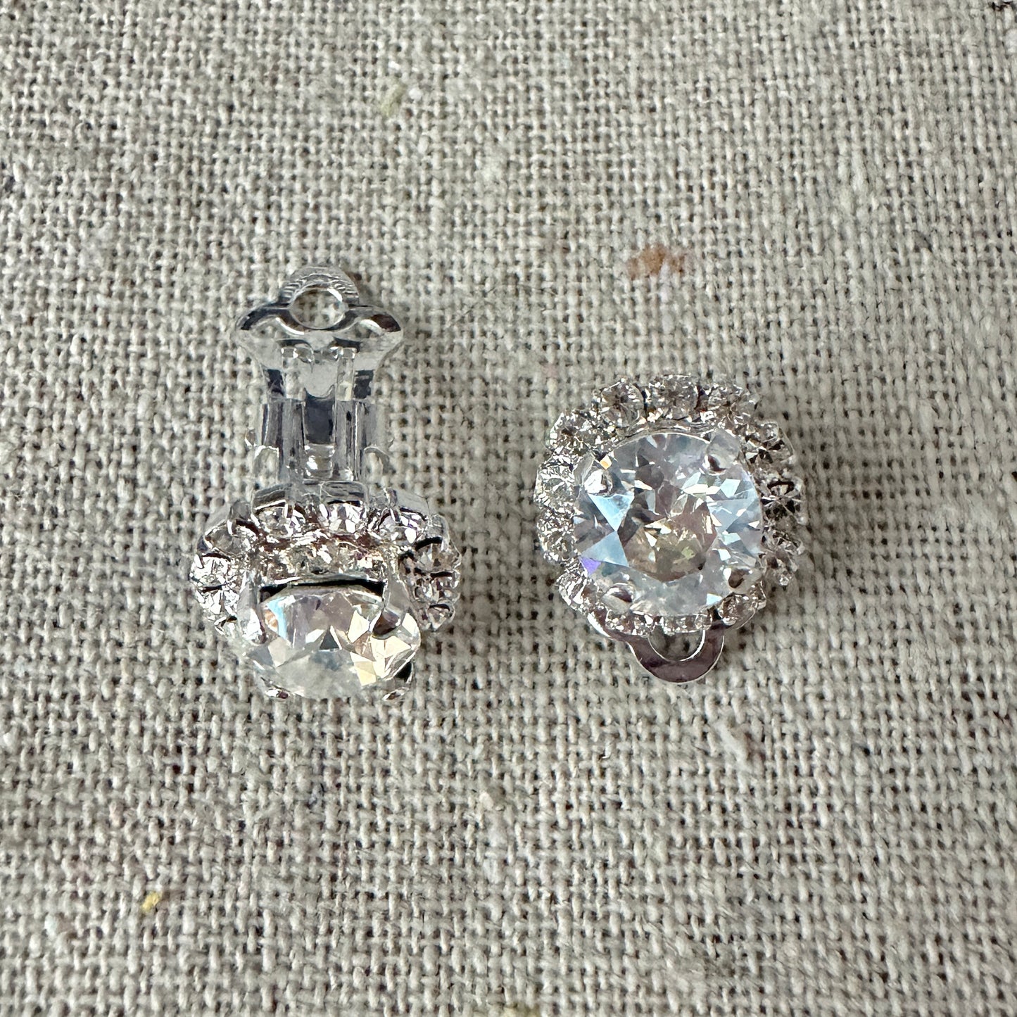 Diamante Classic Luxe Clip-on Earrings