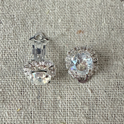 Diamante Classic Luxe Clip-on Earrings