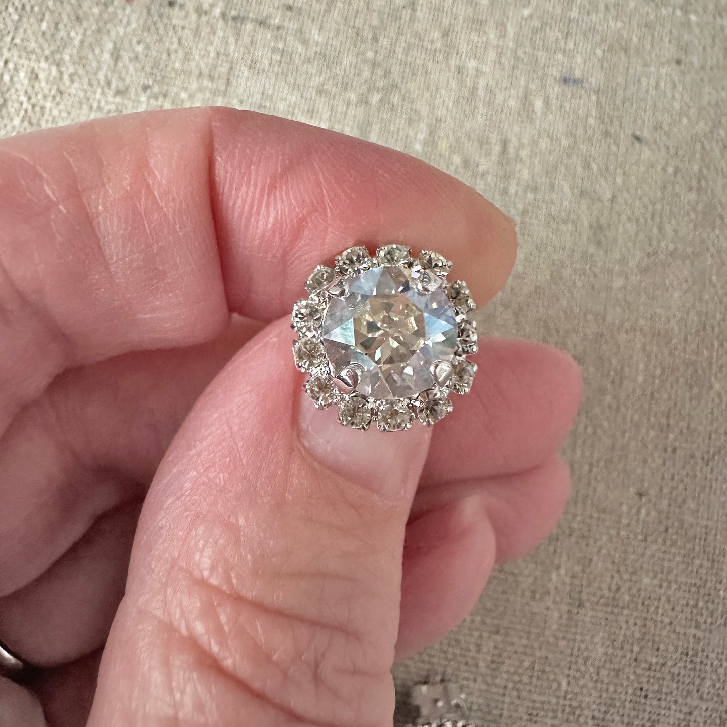 Diamante Classic Luxe Clip-on Earrings