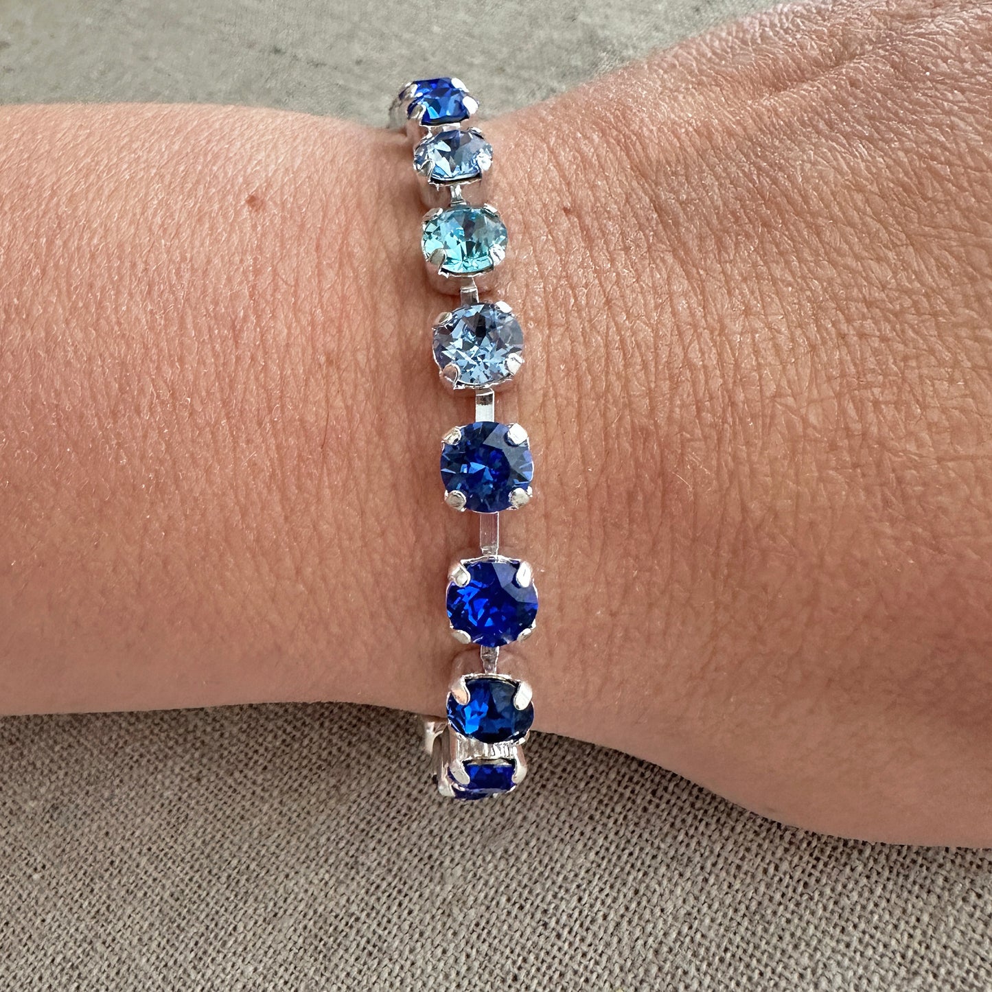 Diamante Adjustable Tennis Bracelet • 6mm