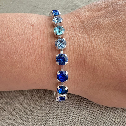Diamante Adjustable Tennis Bracelet • 6mm