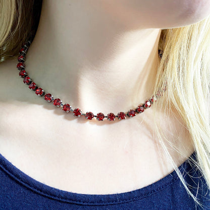 Diamante Collar Necklace • 6mm