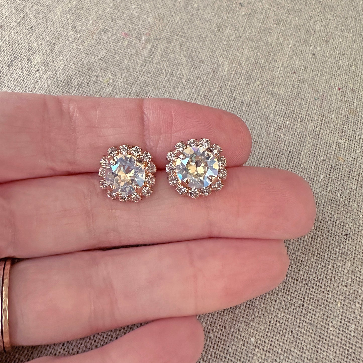 Diamante Luxe Post Earrings
