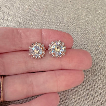 Diamante Luxe Post Earrings