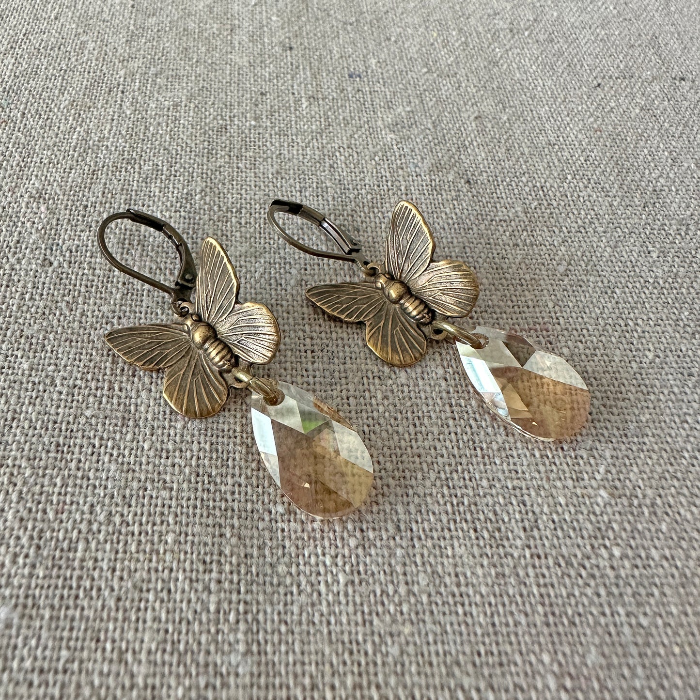 Magical Mariposa Teardrop Earrings
