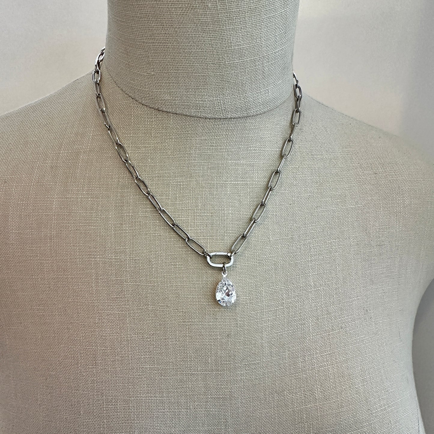 Sweet & Simple Paperclip Necklace