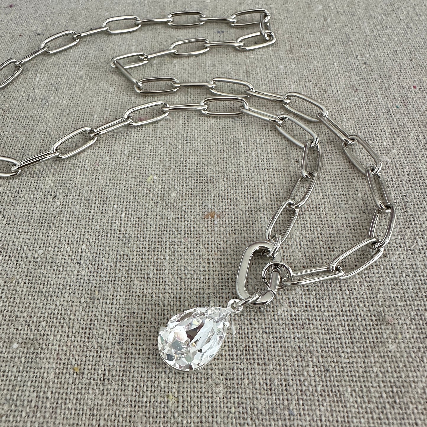 Sweet & Simple Paperclip Necklace