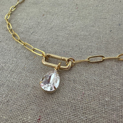 Paperclip Statement Necklace