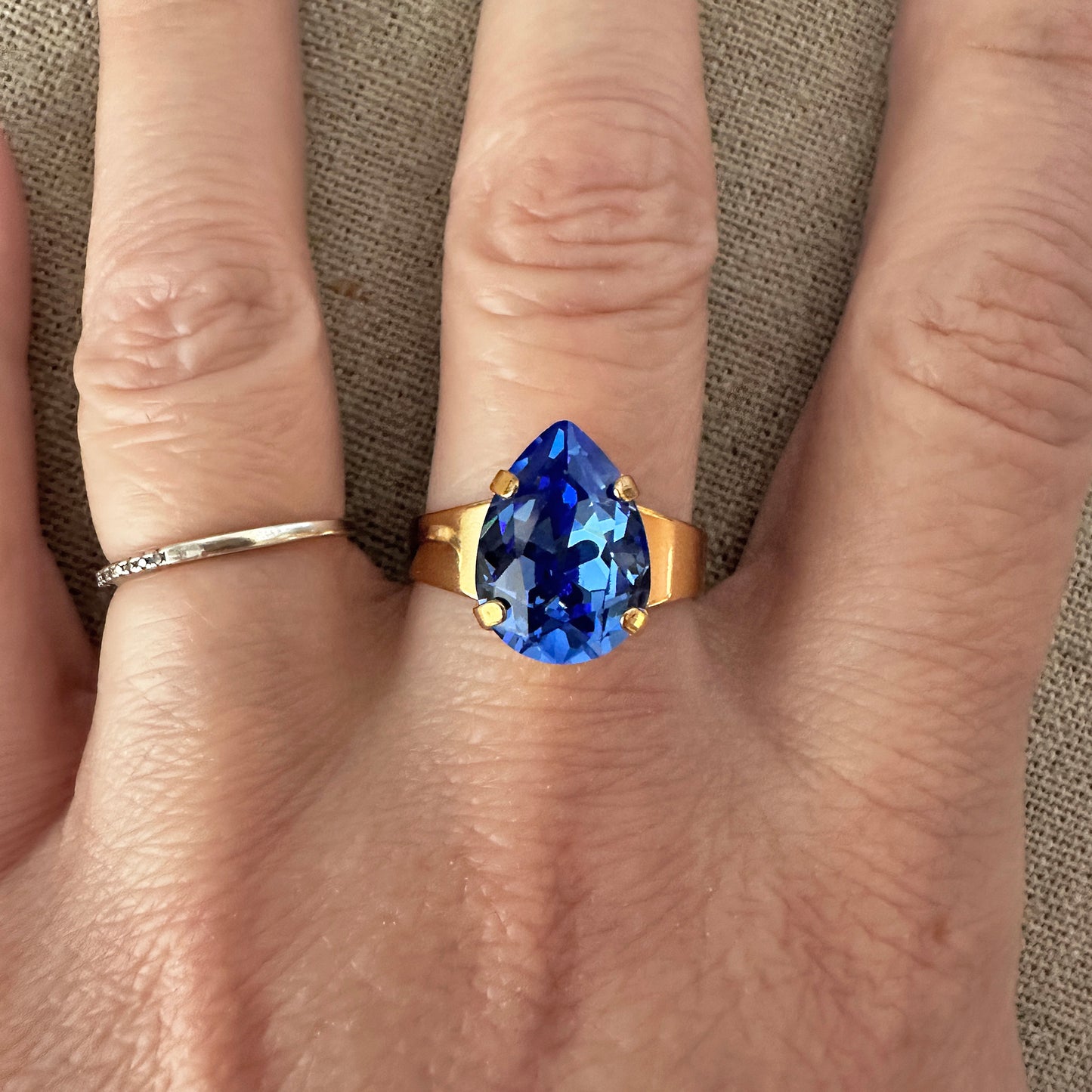 Pear Cocktail Ring