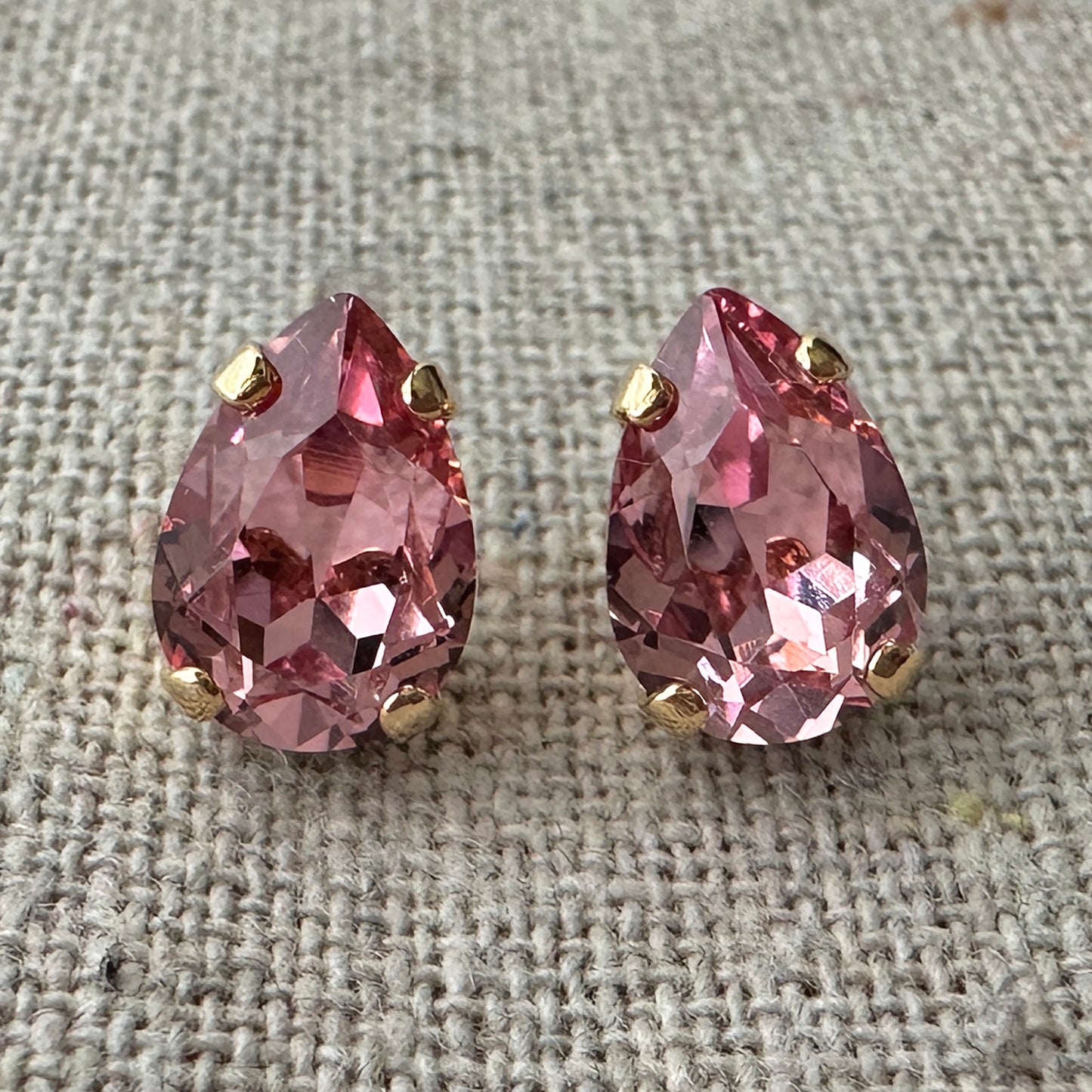 Tiny Pear Post Earrings