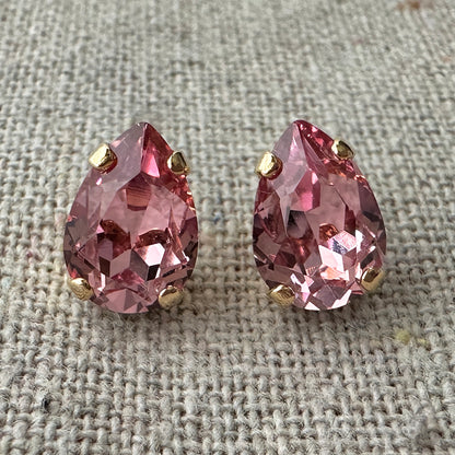 Tiny Pear Post Earrings