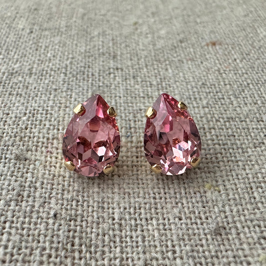 Tiny Pear Post Earrings