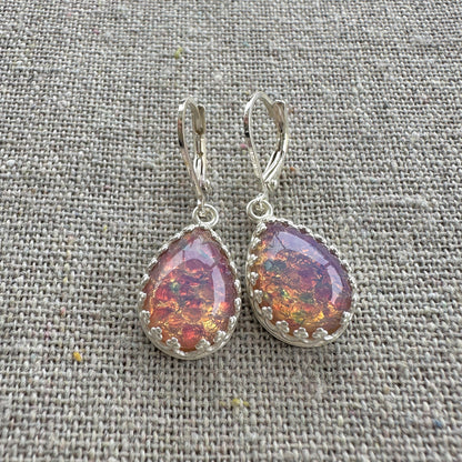 Clara Opal Dangling Earrings