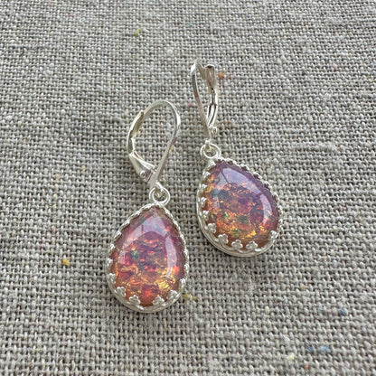 Clara Opal Dangling Earrings
