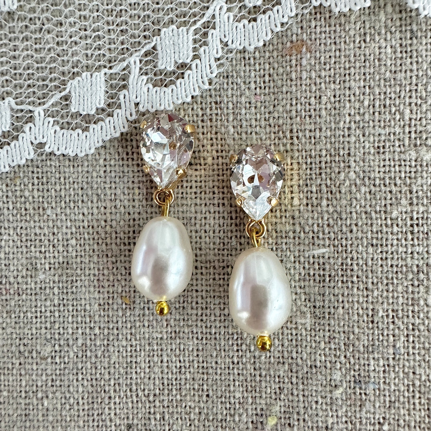 Pearl Whisper Petite Earrings