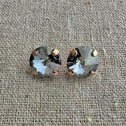 Rivoli Post Earrings • 10mm