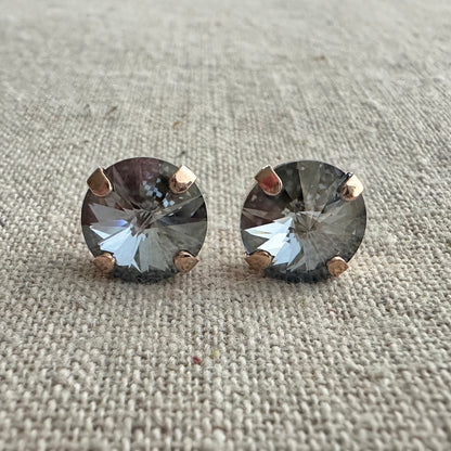 Rivoli Post Earrings • 10mm