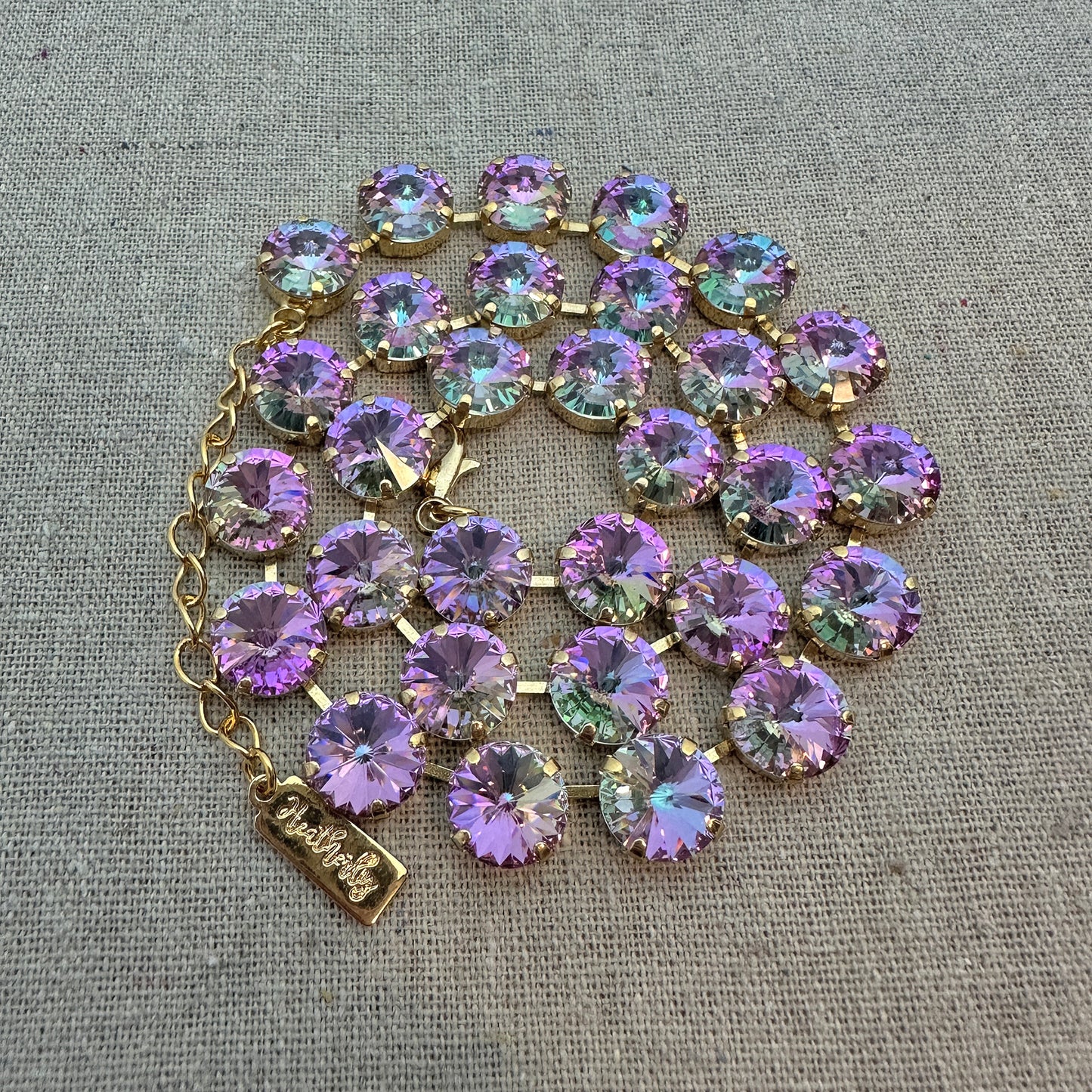 Rivoli Tennis Style Classic Necklace