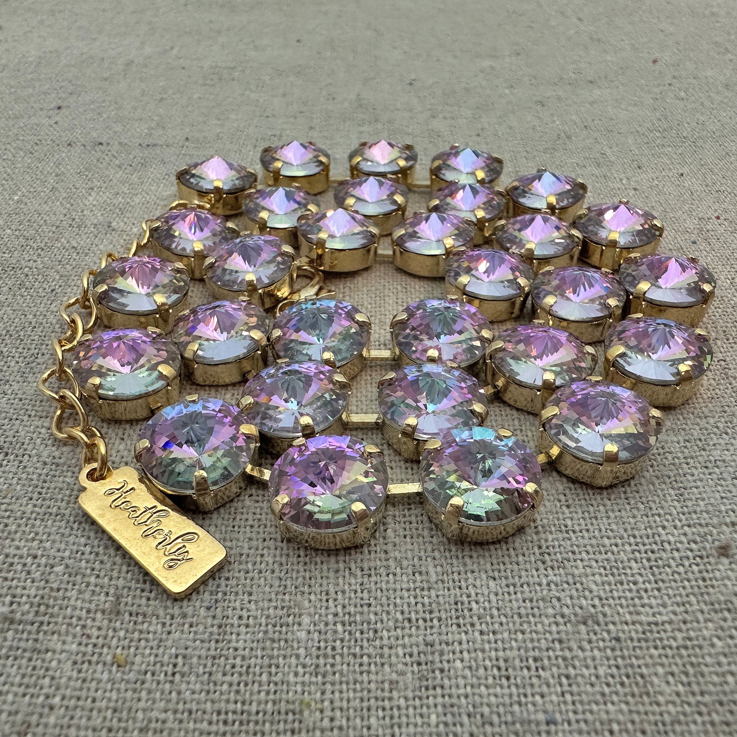 Rivoli Tennis Style Classic Necklace