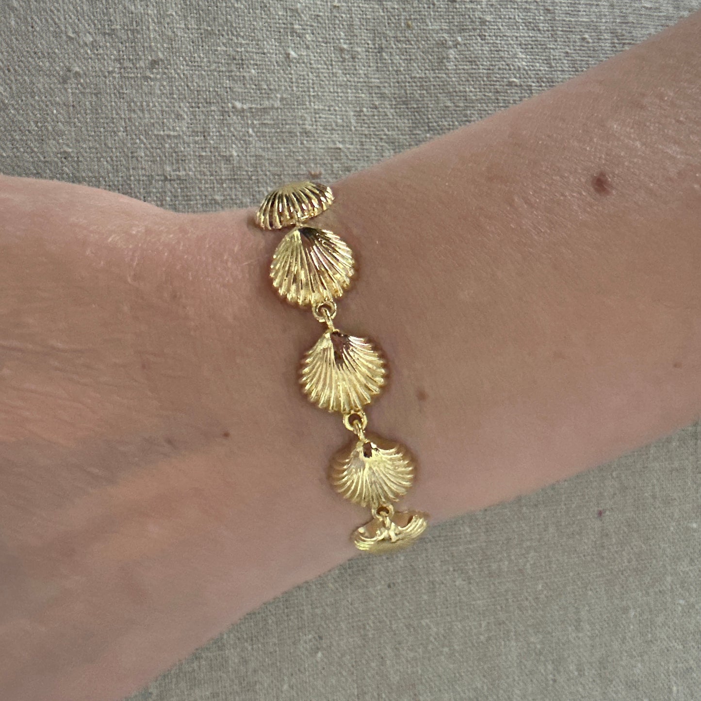 Gone Scalloping Bracelet