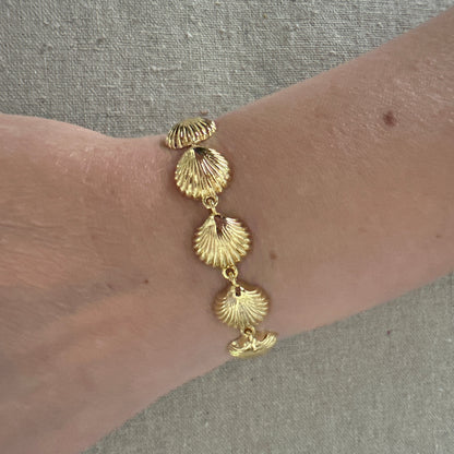 Gone Scalloping Bracelet