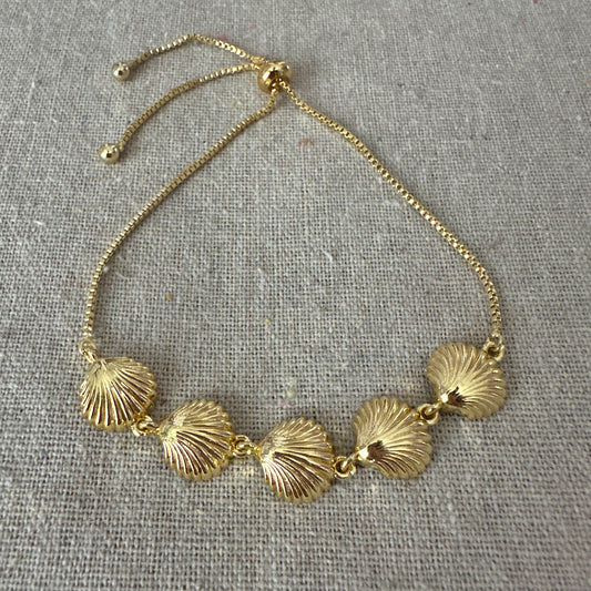 Gone Scalloping Bracelet