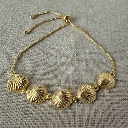 Gone Scalloping Bracelet