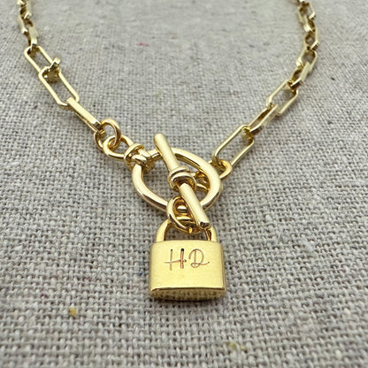 Sentinel Padlock Necklace