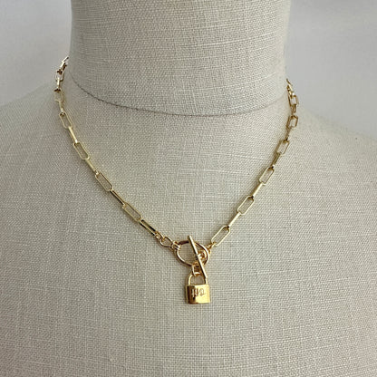Sentinel Padlock Necklace
